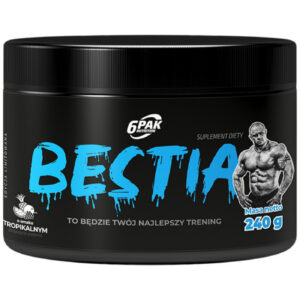 6PAK Nutrition - Bestia | Ultimate Pre-Workout Formula / 240 грама, 24 дози