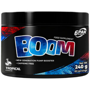 6PAK Nutrition - Boom Pre-Workout / 240 грама, 60 дози