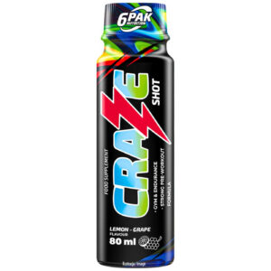 6PAK Nutrition - Craze Shot / 80 мл, 2 дози