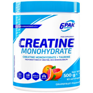 6PAK Nutrition - Creatine Monohydrate / 500 грама, 83 дози