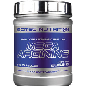 SCITEC - Mega Arginine 140 Caps. (120 дози)