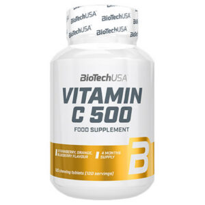 BIOTECH USA VITAMIN C 500 / 120 chewing tablets
