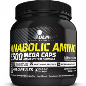 OLIMP Anabolic Amino 5500 Mega Caps - 400 Caps.