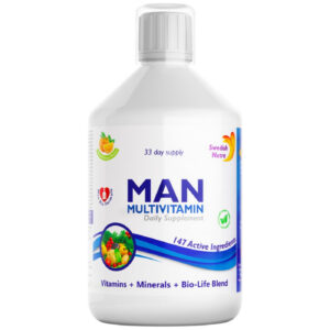 Swedish Nutra - Man Multivitamin | Vitamins + Minerals + Bio-Life Blend / 500 мл, 33 дози