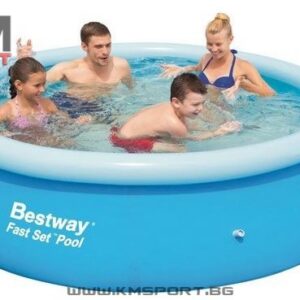 Басейн с надуваем ринг 244/66см Bestway