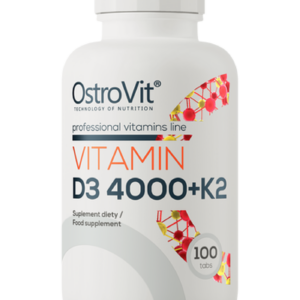 OstroVit Vitamin D3 4000 + K2 MK-7 100 mcg / 100 Таблетки