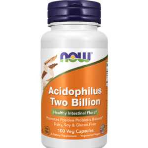 NOW Acidophilus Two Billion / 100 Vcaps