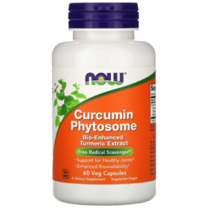 NOW Foods - Curcumin Phytosome / Bio-Enhanced Turmeric Extract (60 дози) / 60 капсули