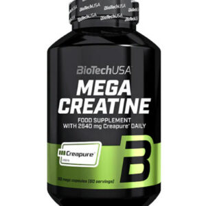 BIOTECH USA - Mega Creatine / 120 Caps (60 дози)