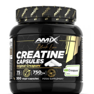AMIX - Black Line Creatine Creapure 750 mg / 300 Vcaps (30 дози) / 270g