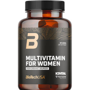 BIOTECH USA - Multivitamin For Women from Organic Sources / 60 Tabs (30 дози)