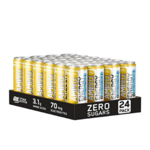 OPTIMUM NUTRITION - Essential AMIN.O Energy + Electrolytes Drink Box / 24 x 250 ml (24 дози) / 6000g