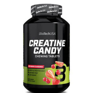 BIOTECH USA - Creatine Candy / 240 Chew Tabs (60 дози)