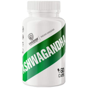 SWEDISH Supplements - Ashwagandha Extract 400 mg / 60 капсули, 60 дози
