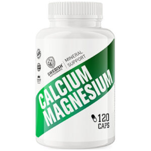 SWEDISH Supplements - Calcium + Magnesium / 120 капсули, 40 дози