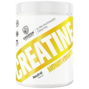 SWEDISH Supplements - Creatine Monohydrate / Extra Micronized / 500 грама, 100 дози