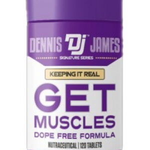 Dennis James Signature Series - Get Muscle | with Creatine, Arginine & Tribulus / 120 Таблетки, 60 дози