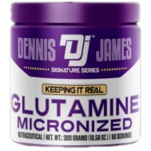 Dennis James Signature Series - Glutamine Micronized Powder / 300 грама, 60 дози