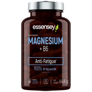 ESSENSEY - Magnesium 187.5 mg + B6 / 90 капсули, 45 дози