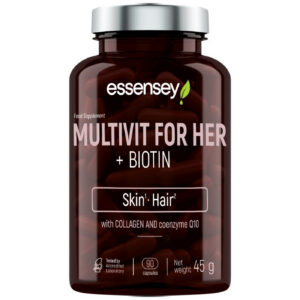 ESSENSEY - Multivit for Her + Biotin / 90 капсули, 45 дози
