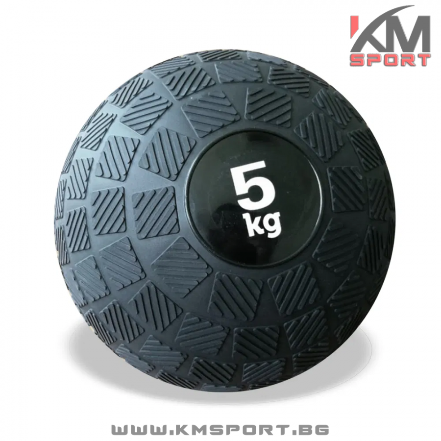 Топка За Удряне 3 - 10 Кг SLAM BALL BLACK - Image 4