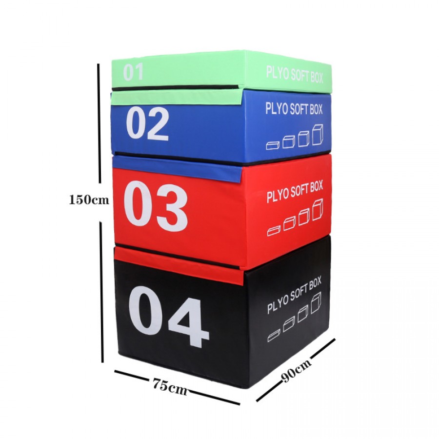 Сет платформи за скачане Soft Plyo Boxes ,150cm - Image 3