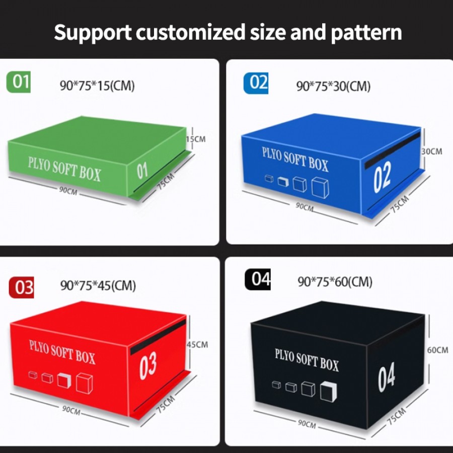 Сет платформи за скачане Soft Plyo Boxes ,150cm - Image 4