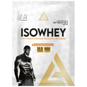 Lazar Angelov Nutrition - IsoWhey | Whey Protein Isolate with Digestive Enzymes, BCAA & Glutamine / Доза / 25 грама