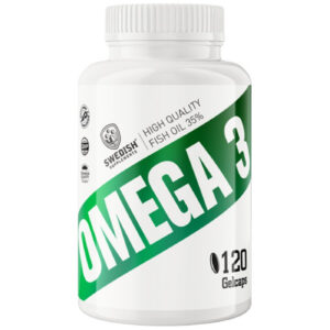 SWEDISH Supplements - Be Smart - Omega 3 / 120 Гел капсули, 40 дози