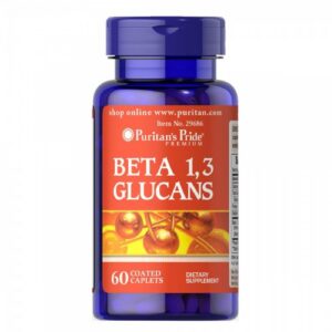 Puritan's Pride - Puritan's Pride Beta Glucans 200 мг / 60 таблетки​