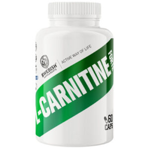 SWEDISH Supplements - L-Carnitine Forte / Carnipure® + Acetyl / 60 капсули, 30 дози