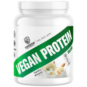 SWEDISH Supplements - Vegan Protein Deluxe | from Pea, Rice and Oats / 750 грама, 27 дози