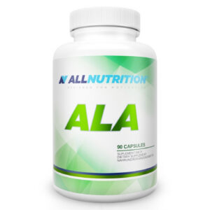 Allnutrition ALA - Alpha Lipoic Acid - Антиоксидант Алфа Липоева Киселина, Разфасовка 90 caps