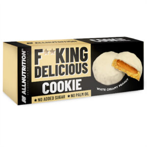 Allnutrition F**King Delicious Cookie - White Creamy Peanut - Диетичен Десерт, Разфасовка 128g