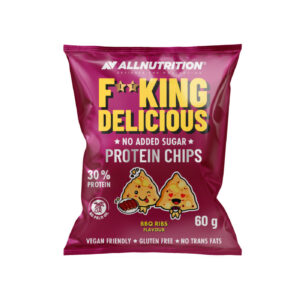 Allnutrition F**King Delicious Protein Chips BBQ Ribs - Протеинов Чипс, Разфасовка 60g