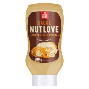 Allnutrition NutLove Sauce - White Peanut Chocolate - Диетичен Сироп, Разфасовка 280g