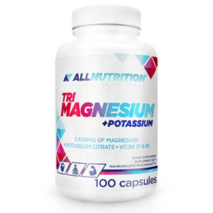 Allnutrition Tri Magnesium + Potassium - Магнезий + Калий, Разфасовка 100 caps