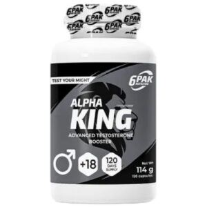 6PAK Nutrition - Alpha King | Advanced Testosterone Booster / 90 капсули