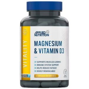 Applied Nutrition - Magnesium & Vitamin D3 (30 дози) / 60 капсули