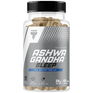Trec Nutrition - Ashwagandha Sleep | with Melatonin, GABA & L-Tryptophan (30 дози) / 60 капсули