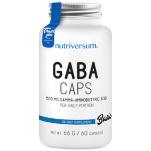 Nutriversum - GABA 750 mg / 60 капсули, 60 дози