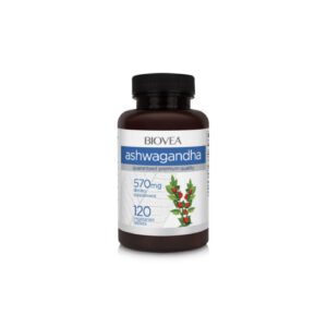 Biovea Ashwagandha 572mg - Ашваганда, Разфасовка 120 tabs