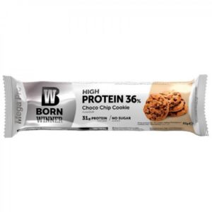 BORN WINNER Mega Pro High Protein 36% Choco Chip Cookie 85 гр