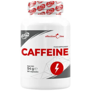 6PAK Nutrition - Caffeine 200 mg / 90 капсули, 90 дози