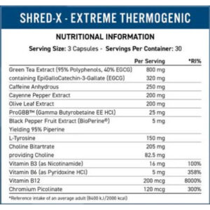Applied Nutrition - ABE Shred X | Ultimate Fat Burner / 90 капсули, 30 дози