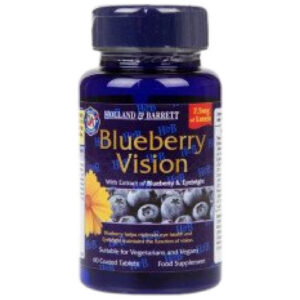 Holland And Barrett - Blueberry Vision / 60 Таблетки, 30 дози
