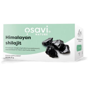 Osavi - Himalayan Shilajit 500 mg | with 40-60% Fulvic Acid / 25 грама, 50 дози