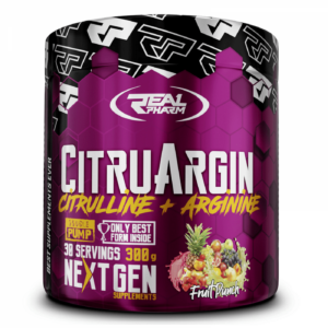 Real Pharm - Цитрулин и Аргинин CitruArgin Real Pharm 300 грама 30 дози​