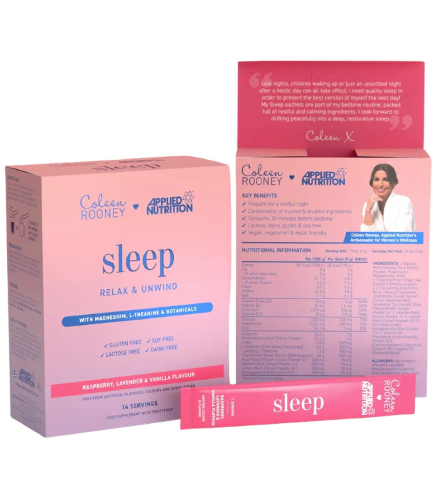 Applied Nutrition - Coleen's Sleep Powder (14 дози) / 14 x 9 грама