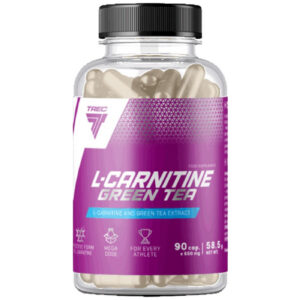 Trec Nutrition - L-Carnitine + Green Tea Caps / 90 капсули, 22 дози